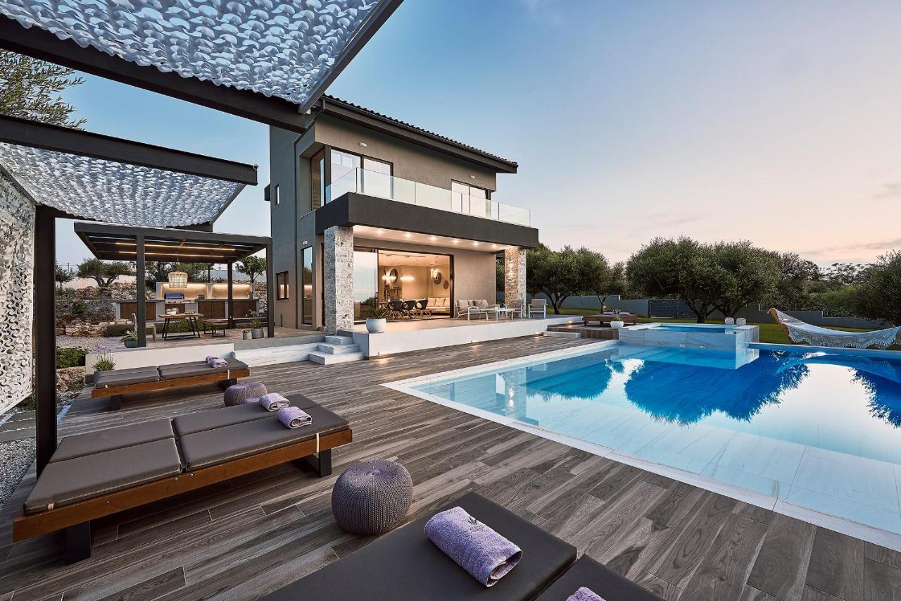 Villa Carpos Chania  ภายนอก รูปภาพ