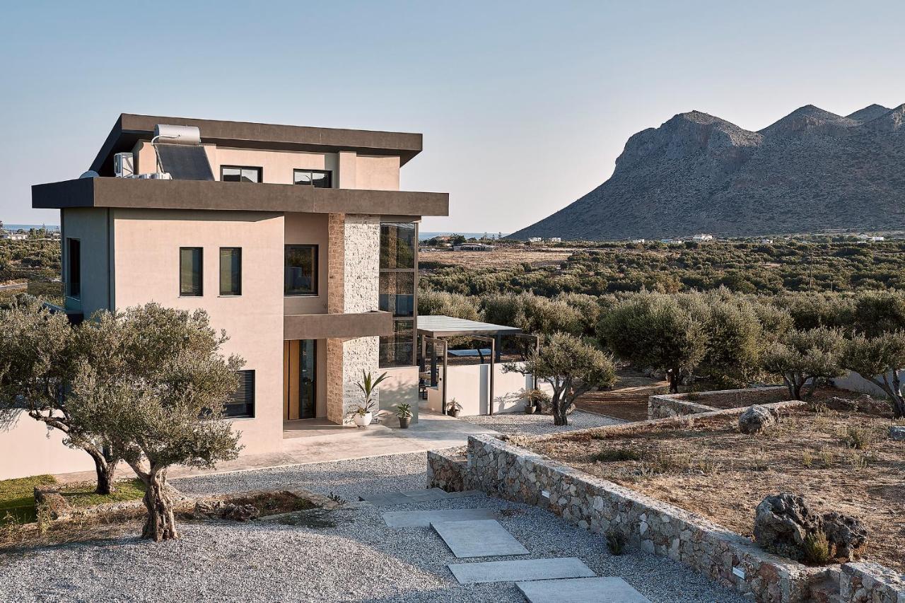 Villa Carpos Chania  ภายนอก รูปภาพ