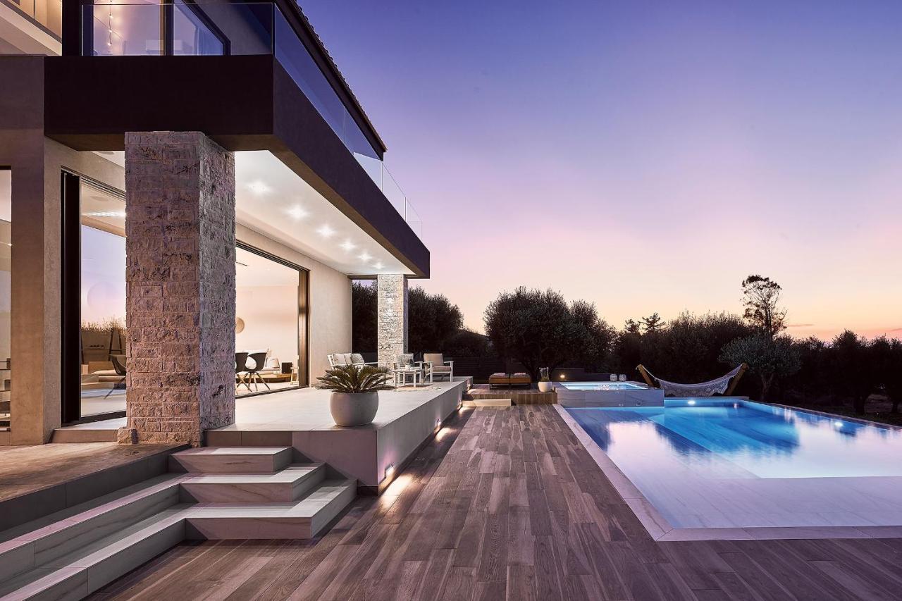 Villa Carpos Chania  ภายนอก รูปภาพ